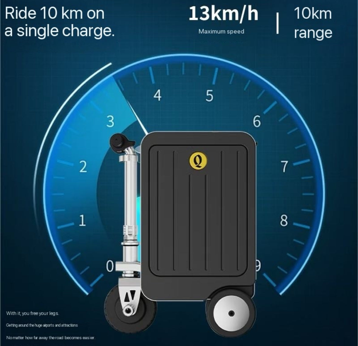 Airwheel Rideable Smart Carry On