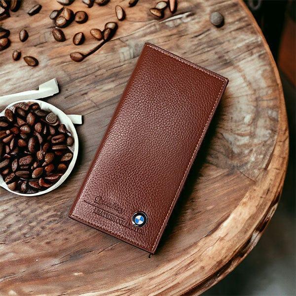 Men's PU Leather Wallet with BMW Logo