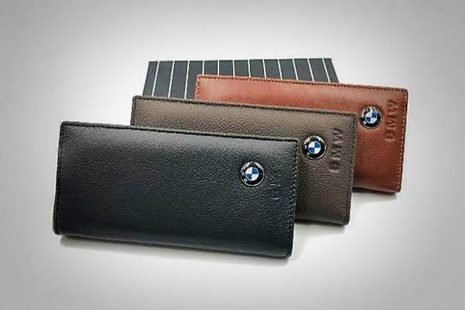 Men's PU Leather Wallet with BMW Logo