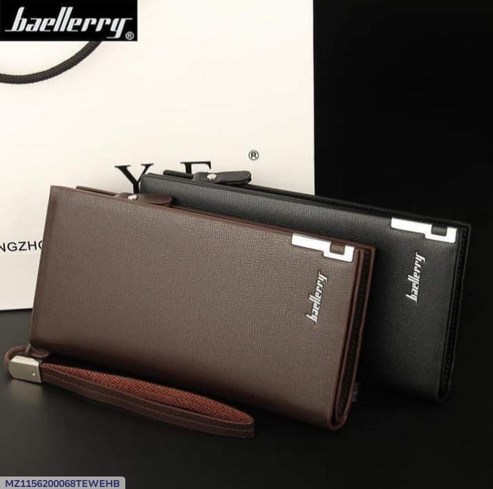 baellerry men's long wallet
